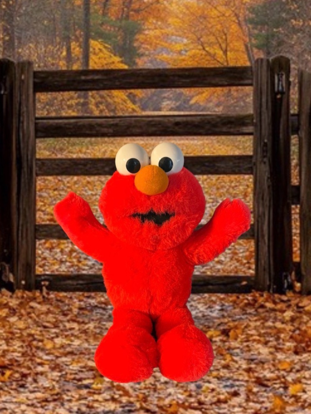 Vintage TYCO Talking Alphabet Elmo  Sesame Street 1995 Plush Sings ABC’s works